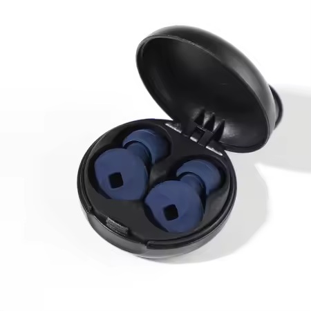 Ohrstöpsel Silikon Schlafohrstöpsel Noise Cancelling Earplugs in Blau – Bild 6