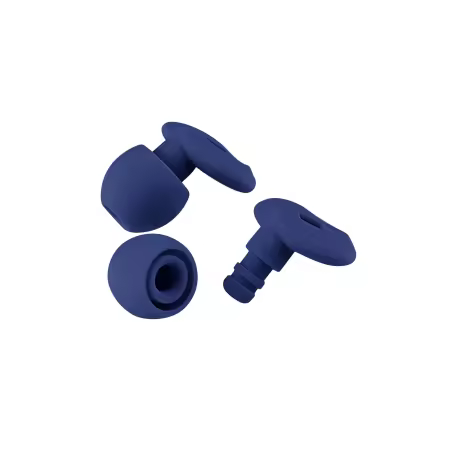 Ohrstöpsel Silikon Schlafohrstöpsel Noise Cancelling Earplugs in Blau – Bild 3