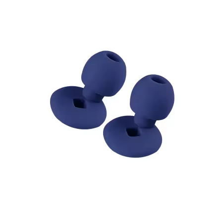 Ohrstöpsel Silikon Schlafohrstöpsel Noise Cancelling Earplugs in Blau – Bild 4