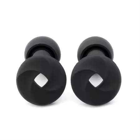 Ohrstöpsel Silikon Schlafohrstöpsel Noise Cancelling Earplugs in Schwarz – Bild 4